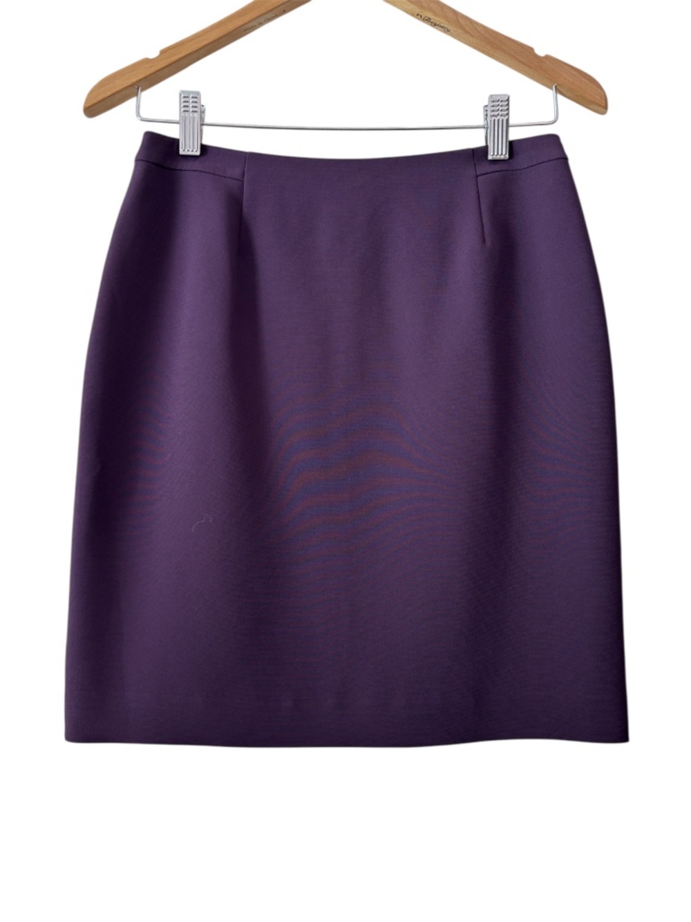 Petite Sophisticate Skirt - Eggplant Purple Size 4P